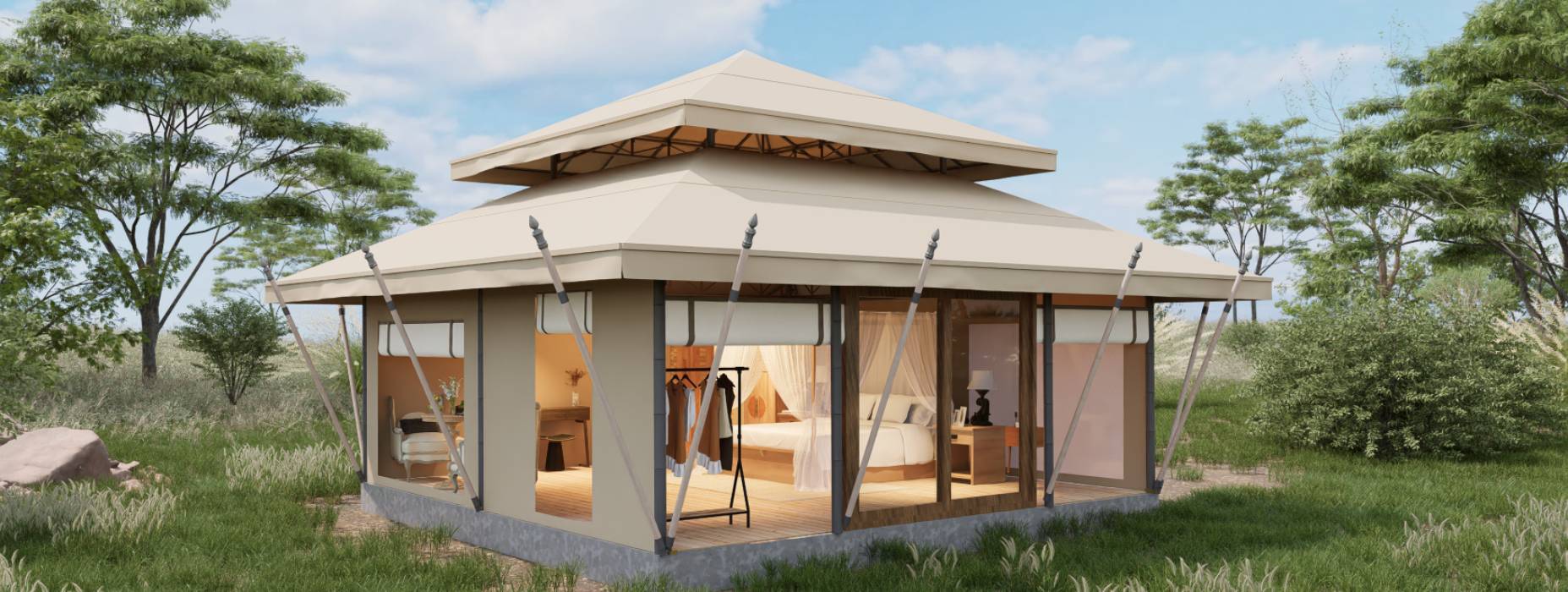 昌邑区户外野奢帐篷